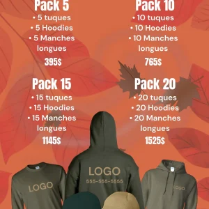 Vente d'Automne Pack 20