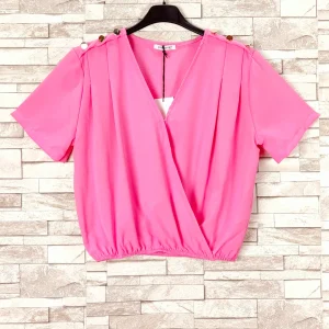 T-shirt crop top tendance (x6)