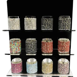 Bagues strass (x120) présentoir inclus    0,25€/unité