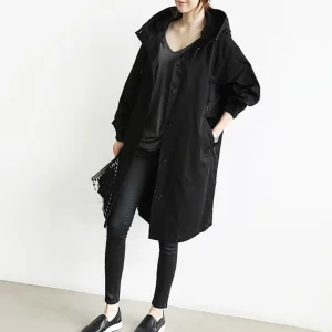 Elyna | Trench-coat femme coupe-vent et imperméable | Élégant