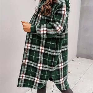 Elline - Veste À Carreaux