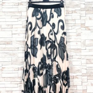 Jupe longue plissée imprimée (x6)