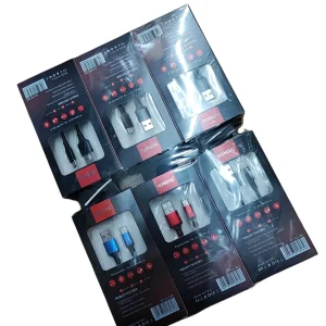 TYPE-C  câble chargeur nylon   (x12)