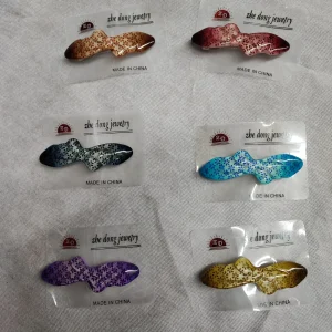 Barrette pince cheveux clip (2x12)