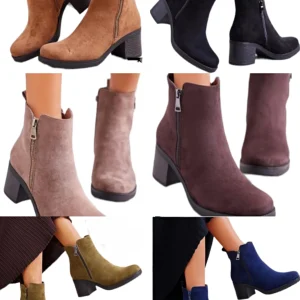 Bottines à talon carré  (×12)