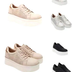 Chaussures tennis plateforme CHARLINE (x12)