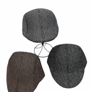 Béret homme  motif bande (x12)#24