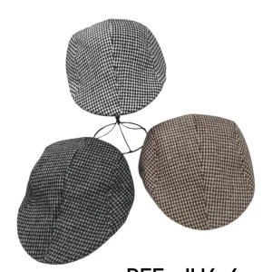Béret homme motif pied de poule (x12) #6