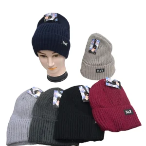 Bonnet polaire détail écriture NY (x12) #13