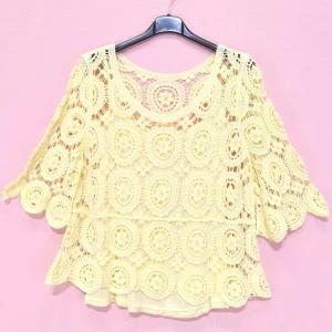 Top crochet 2 pièces  (X8)