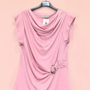 Top drapé avec boucle décorative(x8)