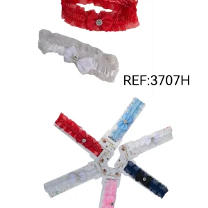 Bandeaux Élastique de bébé  motif  noeud papillon(x12)#H