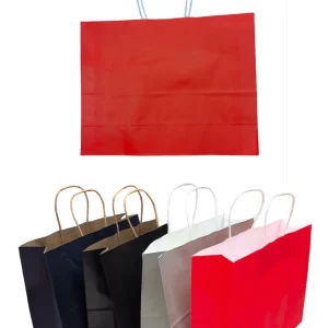 LOT DE 24 - Sacs kraft boutique (couleurs au choix)T32*25*11
