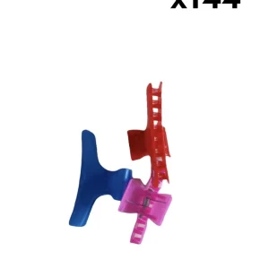 Paquet de 12 Petites pinces crabes unicolore (x12)      1,00€/paquet