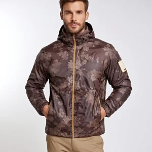 Veste running rose homme