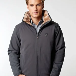 Aviateur grise prestige - Veste homme classique