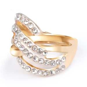 Bague Vintage Style Or