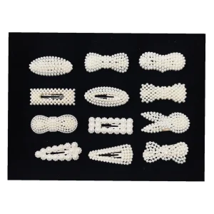 Barrette perle modèles mélangés (x72)