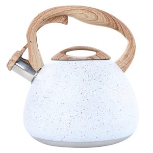 Bouilloire blanche vintage