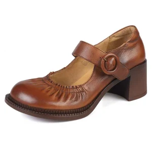 Chaussures Vintage Petit Talon