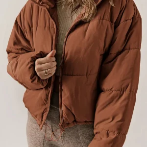 Émaëlle - Veste Puffer Femme Confortable