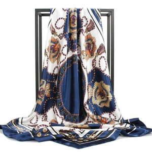 Foulard Carré Été Vintage