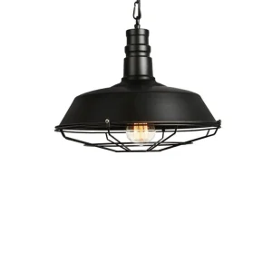 Industriel vintage en métal lampe suspension