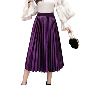 Jupe Longue Boheme Violette