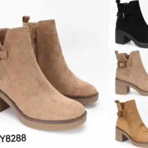 Bottines à talons avec détails boucle (x12)