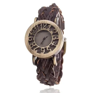 Montre femme style vintage élégante