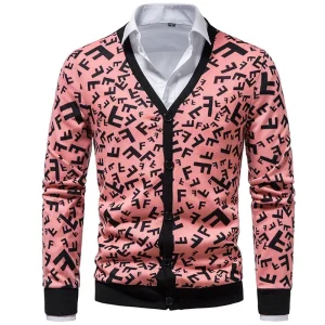 Pull De Couleur  Rose Vintage