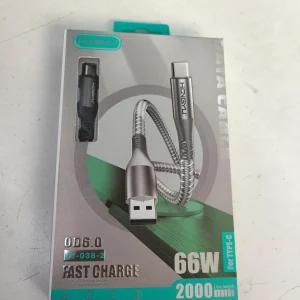 TYPE-C - chargeur câble 2M    (x12)