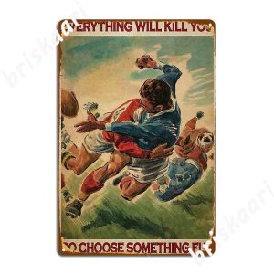 Rugby Poster Vintage