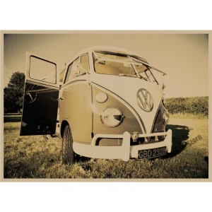 Tableau Dessin Voiture Vintage