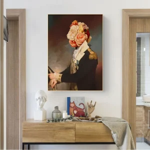 Tableau Vintage De Fleurs