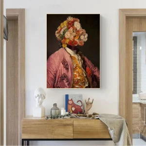 Tableau Vintage Flower