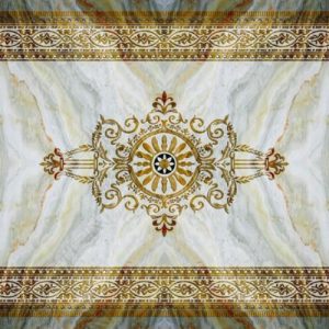 Tapis Marron Vintage