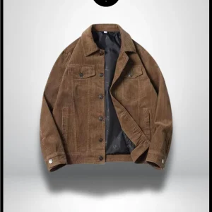 VelvetEra - Veste Velours Côtelé Homme