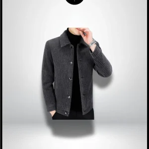 Velours Prestige - Blazer Élégant Homme