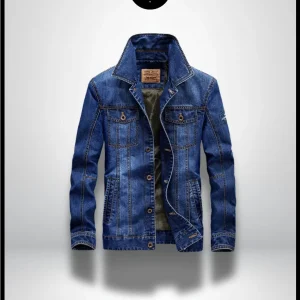 Veste en Jean Grande Taille Homme