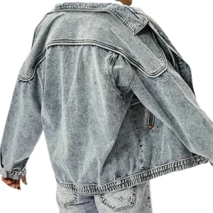 Veste En Jean Large Vintage Homme