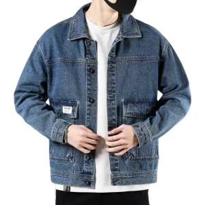 Veste En Jean Oversize Vintage