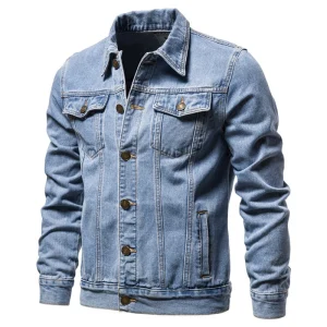 Veste En Jean Pour Moto Vintage