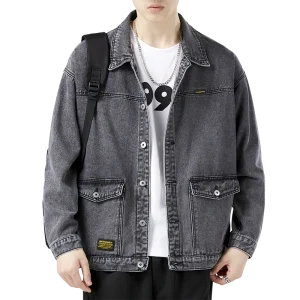 Veste En Jean Vintage Bleu