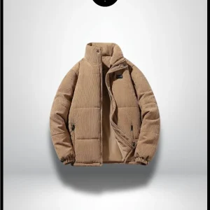 Veste Velours Beige Homme
