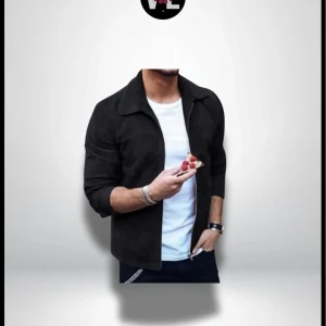 Veste Zippée Coton Homme