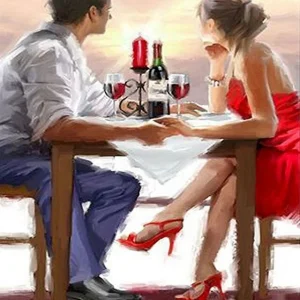 Vintage Amour Tableau