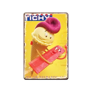 Vintage Poster Ice Cream