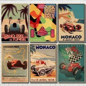 Vintage Poster Monaco Grand Prix