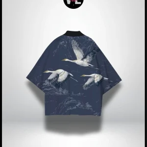 ZenFlow - Kimono Bleu Homme